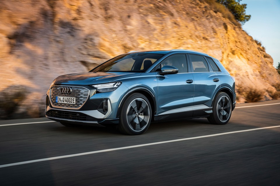 The Audi Q4 e-tron is up for World Car of the Year