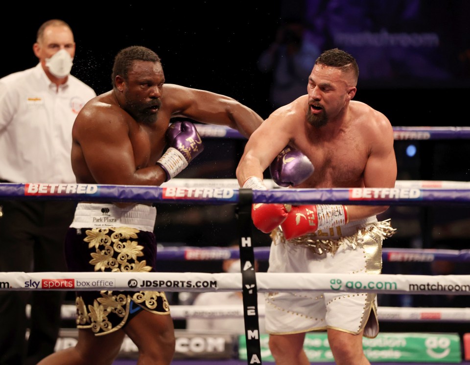 Derek Chisora shut down talk of retirement after his defeat to Joseph Parker in December