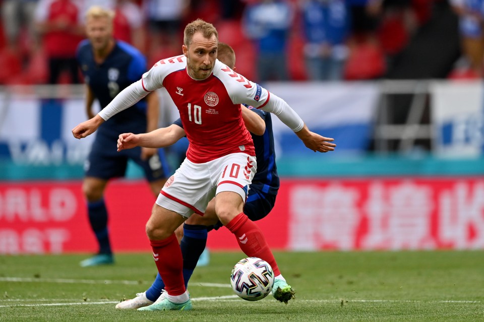 Christian Eriksen was playing for Denmark during Euro 2020 when he suffered a cardiac arrest