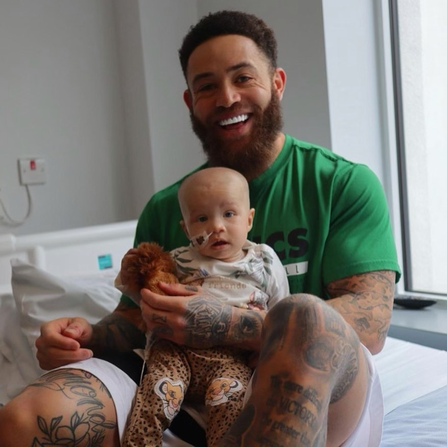 Ashley Cain is set to fight eight times to honour the life of his eight-month old daughter Azaylia