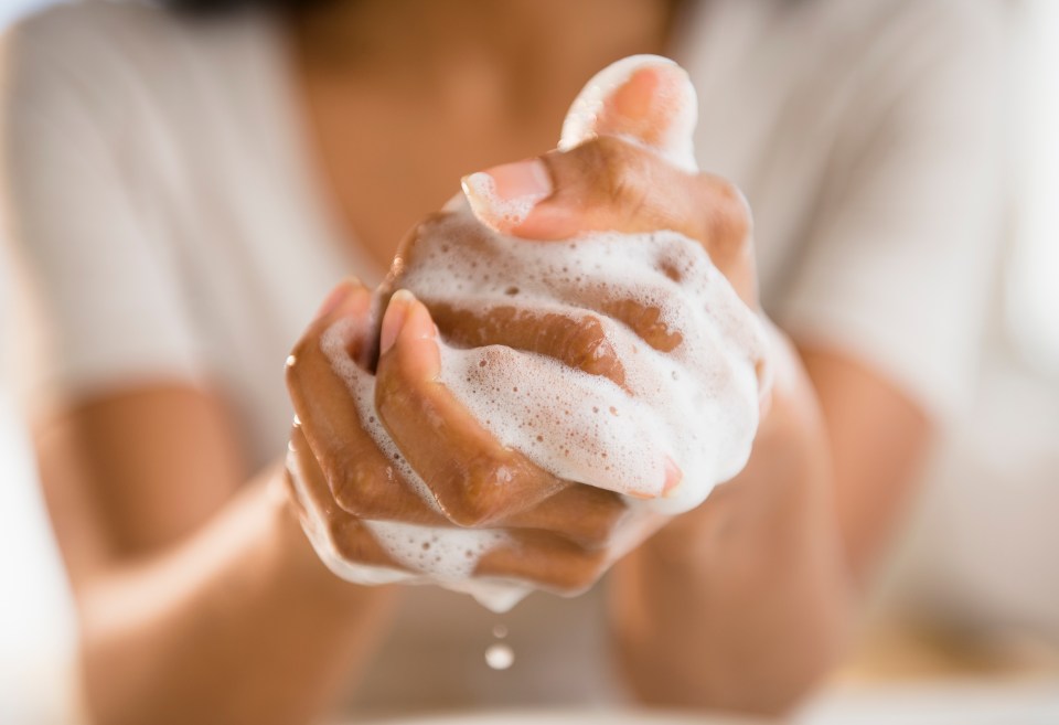 On a usual day at home, parents say their kids have their grubby paws on surfaces the most just after lunchtime at 1pm