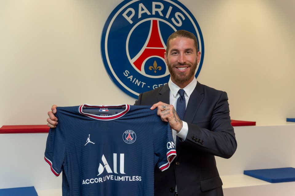 Ramos joined PSG in the summer but has only played five games