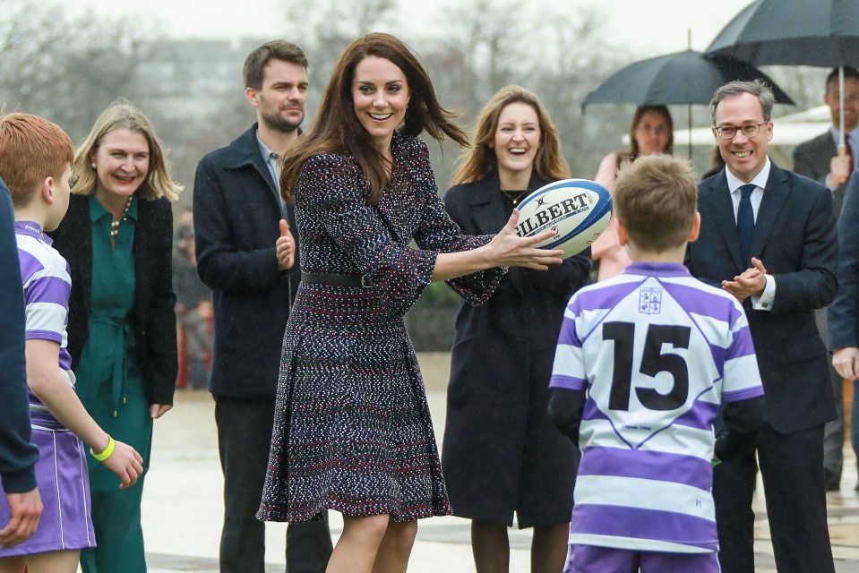 Sporty Kate was gifted the roles by the Queen, Buckingham Palace announced today