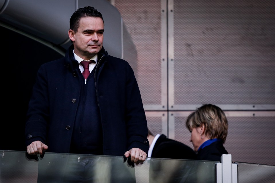 Marc Overmars left his role as Ajax's sporting director after it emerged he sent x-rated images to female colleagues