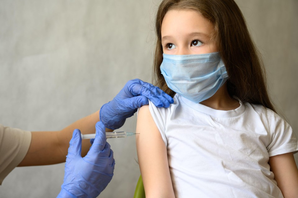 KIDS as young as five will finally be offered the Covid jab – with the vaccines watchdog expected to give the green light on Monday.