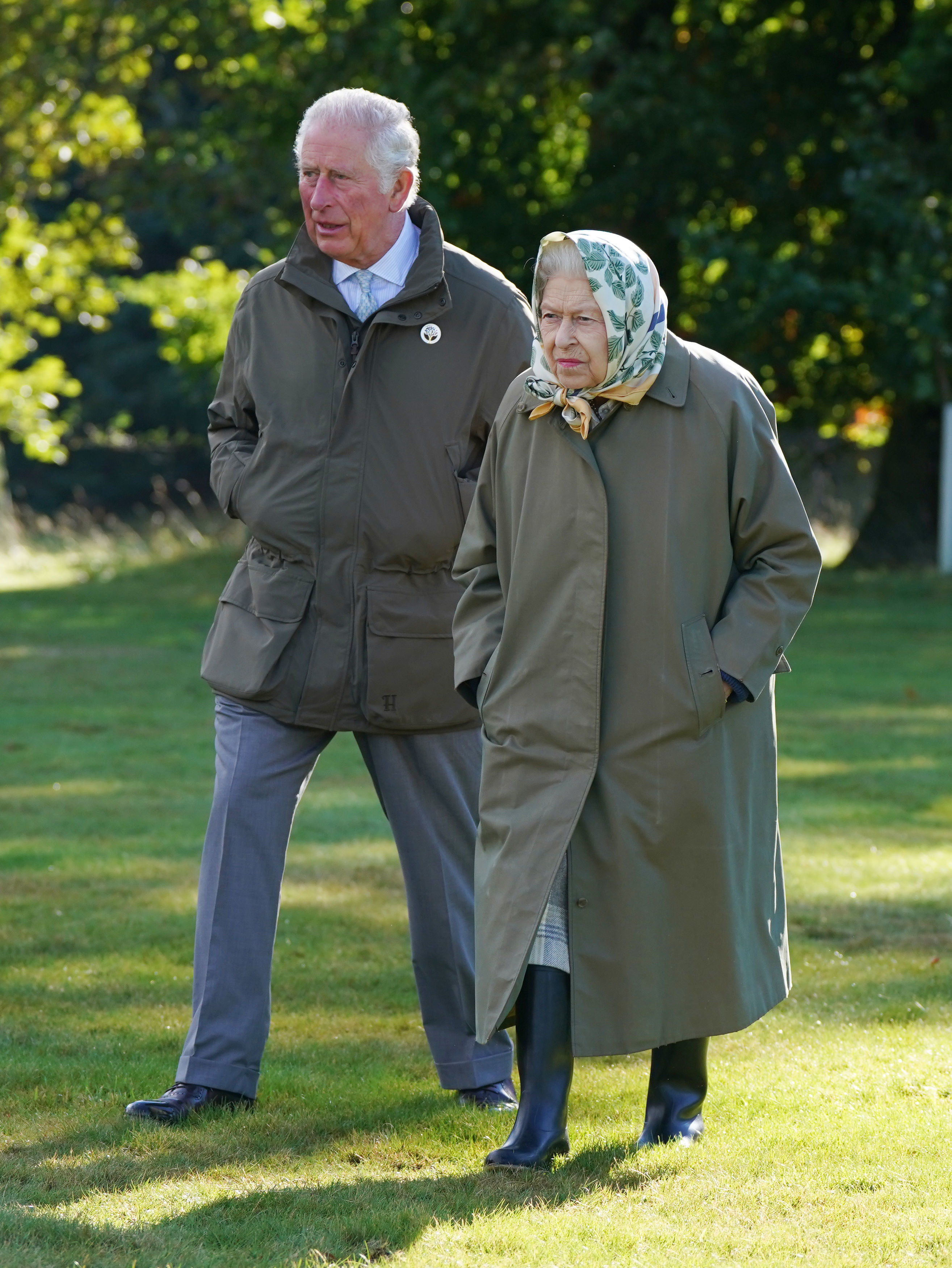 The Queen tested positive after spending time with Prince Charles, who had the bug earlier this month