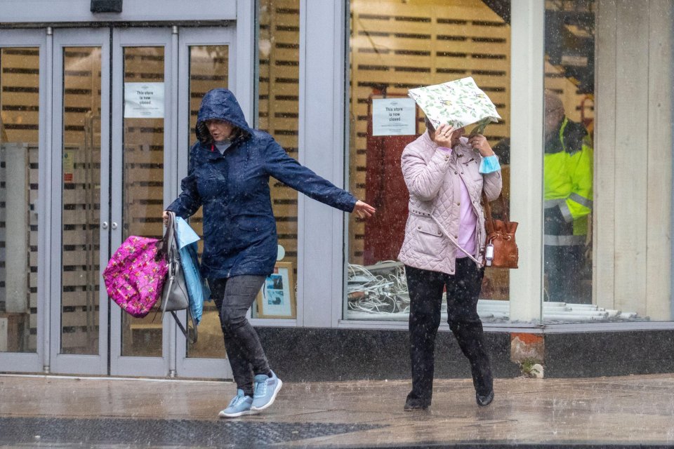 Every part of the country is expected to feel the effects of Storm Dudley and Eunice