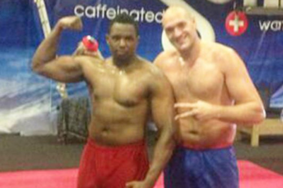 Tyson Fury sparred with fellow Brit Dillian Whyte a decade ago