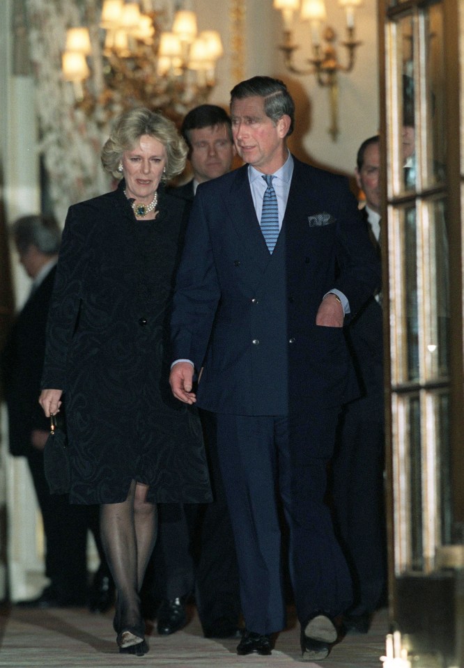 The couple make their first public appearance at the Ritz in 1999