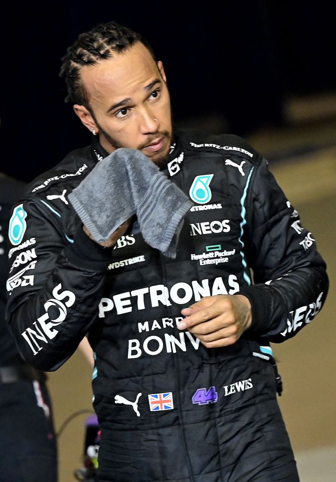 Hamilton missed out on the Formula One world title after Max Verstappen beat him in Abu Dhabi