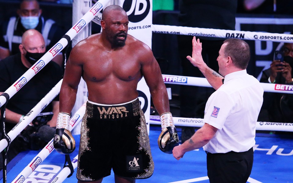 Derek Chisora suffered a unanimous decision defeat to Joseph Parker