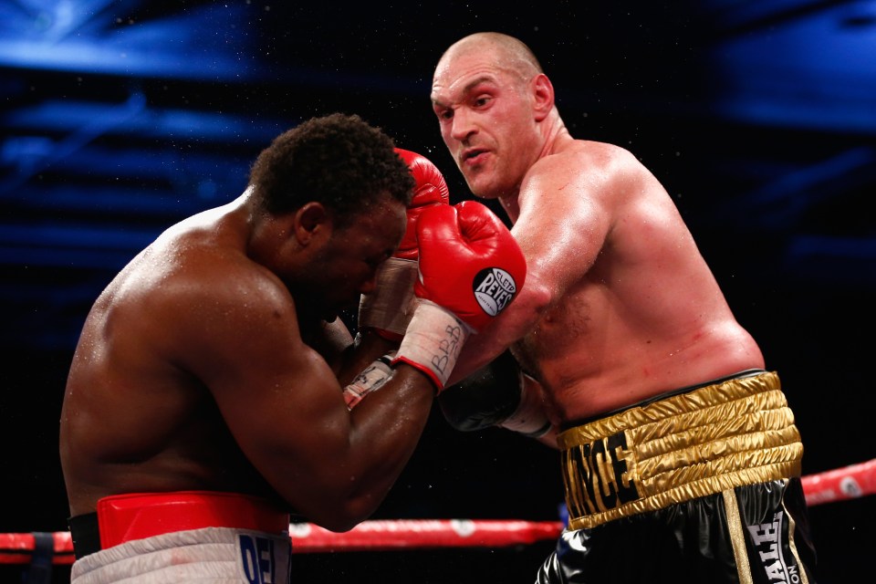 Chisora was outboxed in both his fights with Tyson Fury