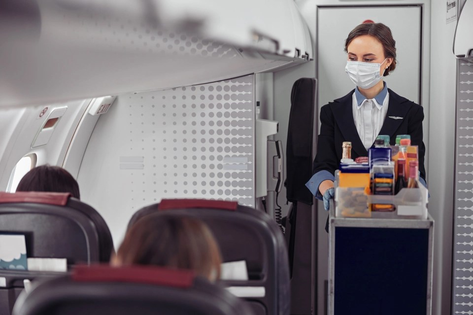 The cabin crew member has dispelled the myth that the water tanks are the same ones that are used for the toilets