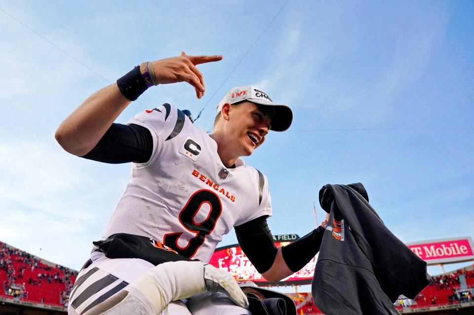 Second-year quarterback Burrow has his Bengals on the brink of a first ever Super Bowl title