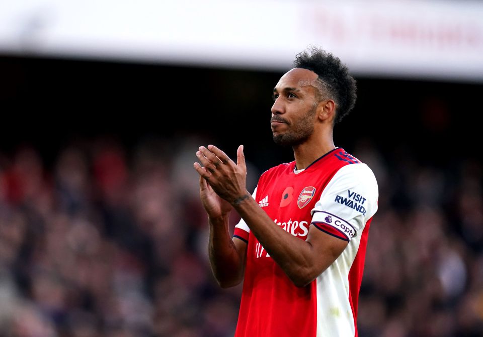 Aubameyang departs Arsenal after four years