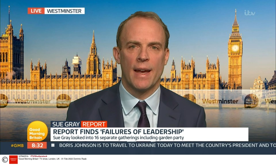 Dominic Raab said the Partygate scandal is a mid-term ‘rough patch’