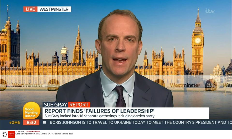 Dominic Raab said the Partygate scandal is a mid-term 'rough patch'