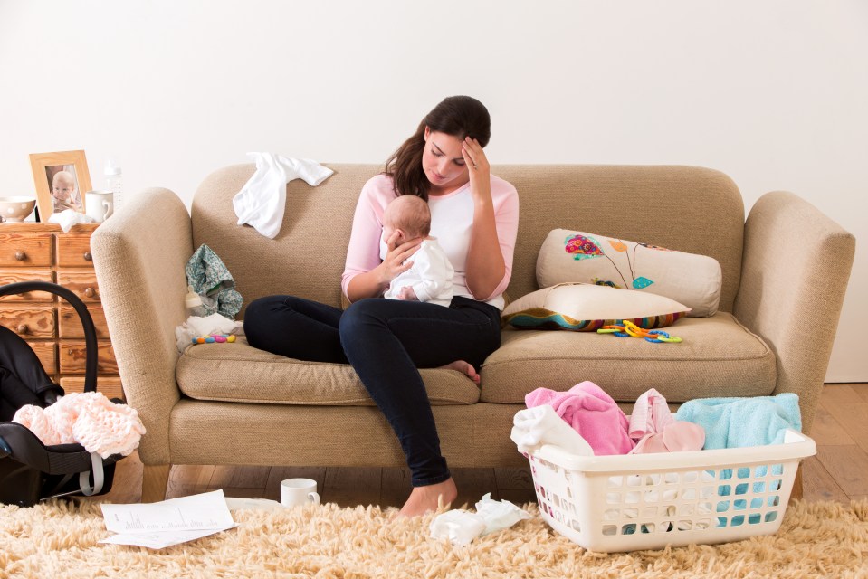 His wife only gave birth a month ago and is still recovering from childbirth