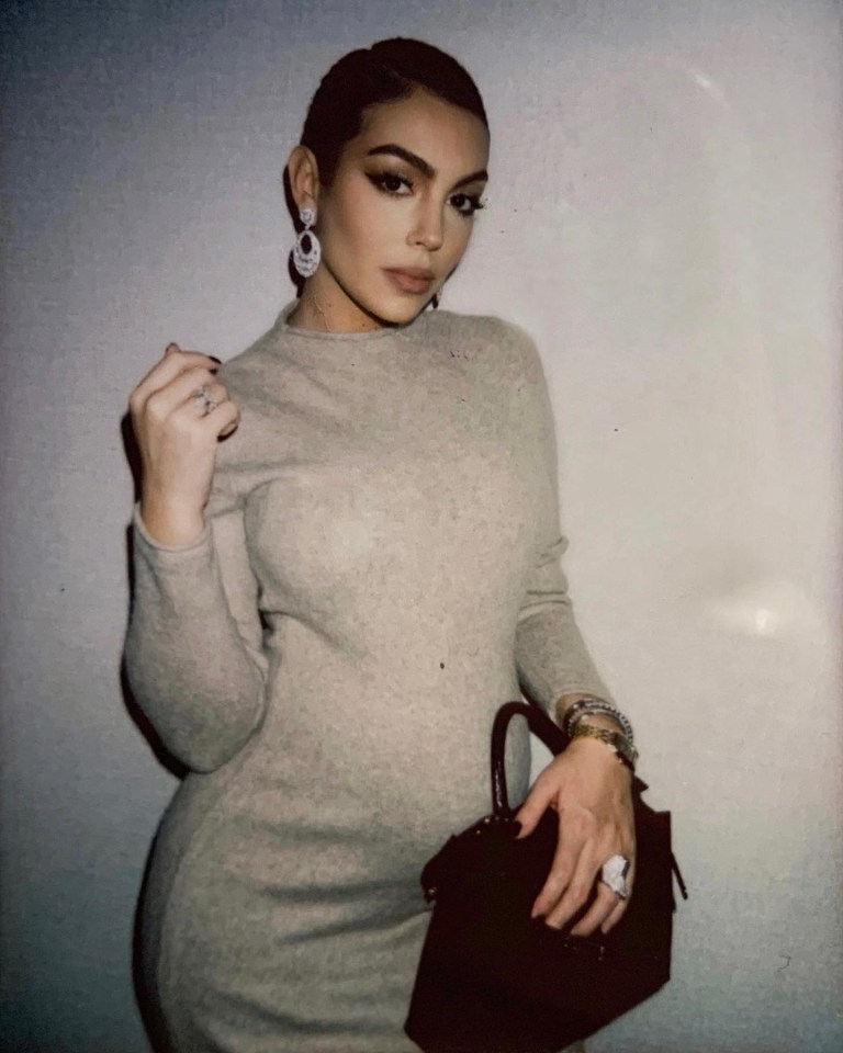 Rodriguez showed off her baby bump in photos posted to social media