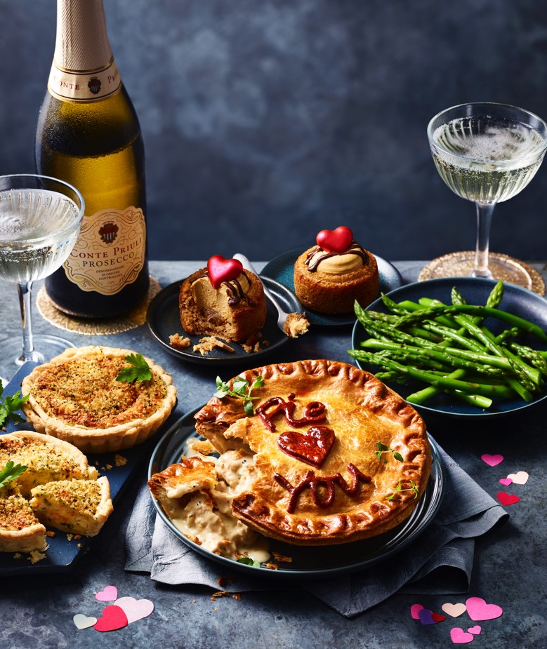 M&S is offering couples a choice of 30 products to dig into on Valentine's Day