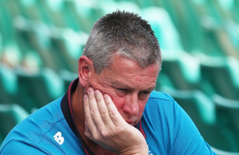 Managing director Ashley Giles paid the price for England's woe Down Under