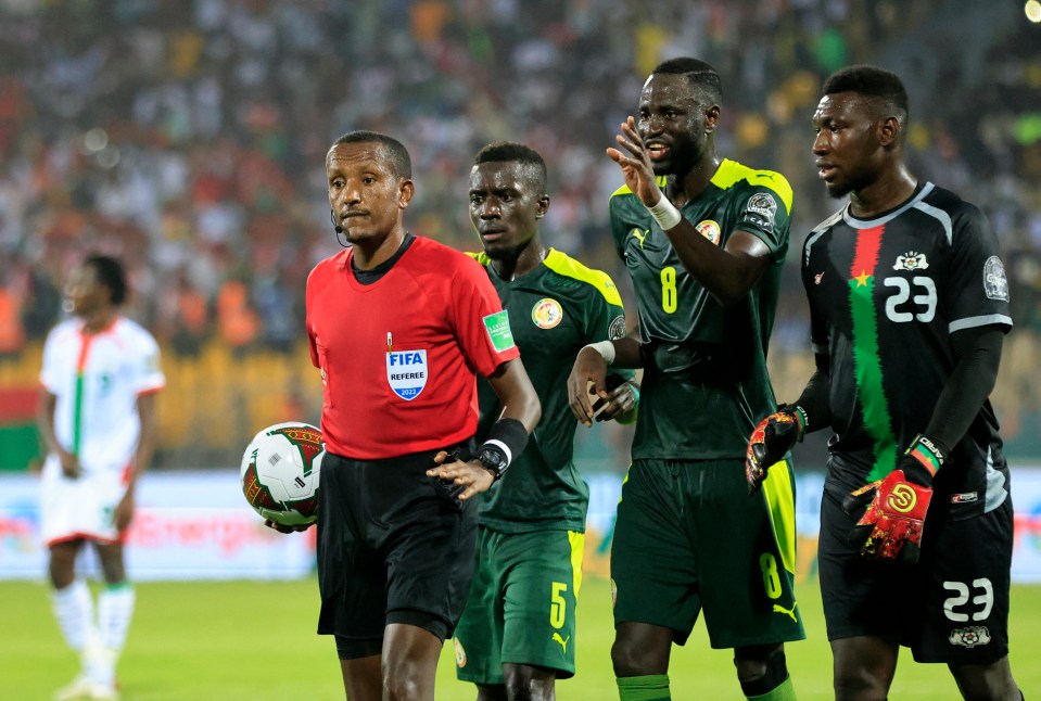 Referee Bamlak Tessema Weyesa made the right calls after consulting the VAR monitor