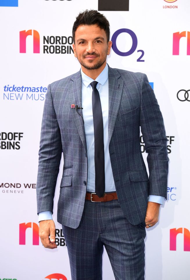 Peter Andre acknowledged the situation in Ukraine before celebrating his birthday