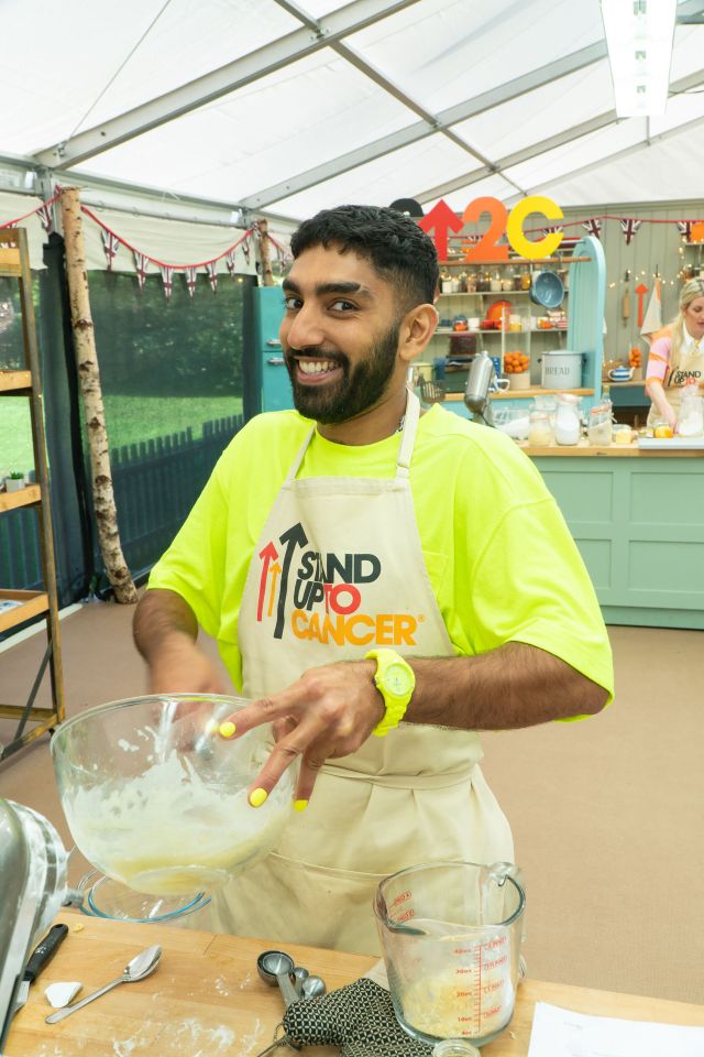 Former Taskmaster contestant Mawaan Rizwan is taking on another task on SU2C Bake Off