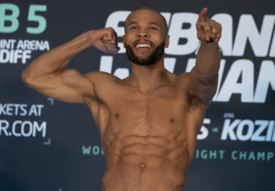 The middleweight was in tip-top shape at the weigh-in