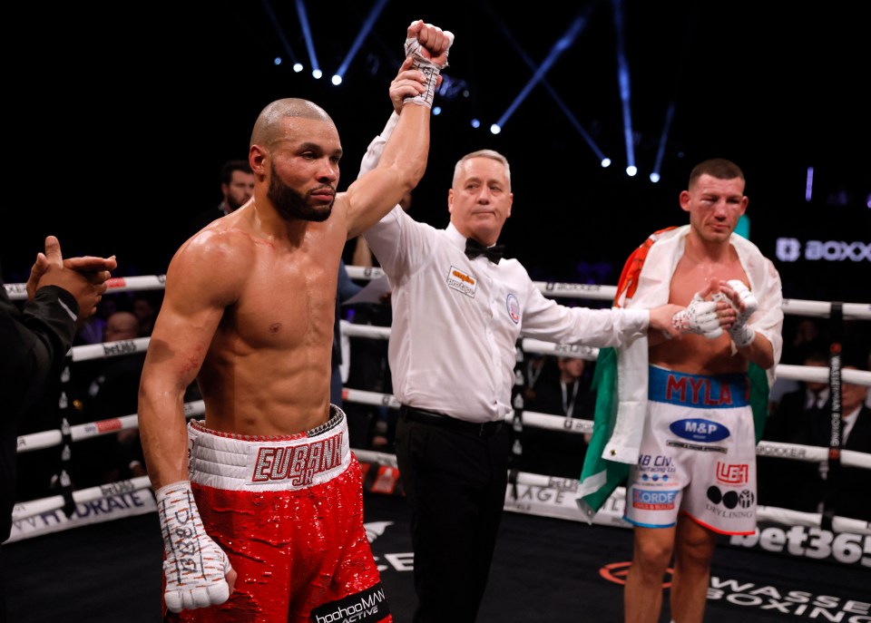 Chris Eubank Jr recently beat Liam Williams in Cardiff