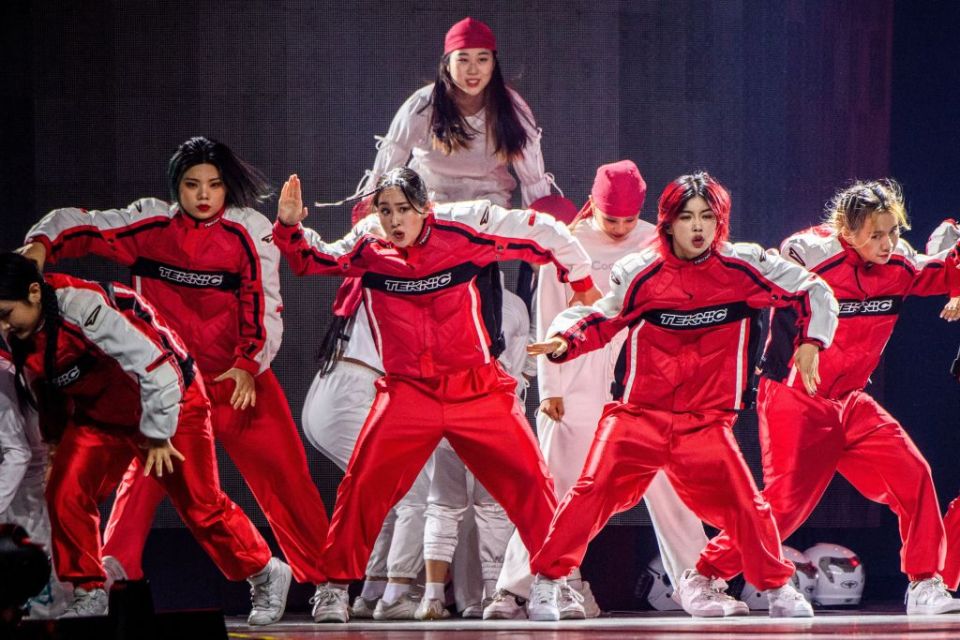 Moves from groups like South Korean dance crew HOOK are banned in North Korea