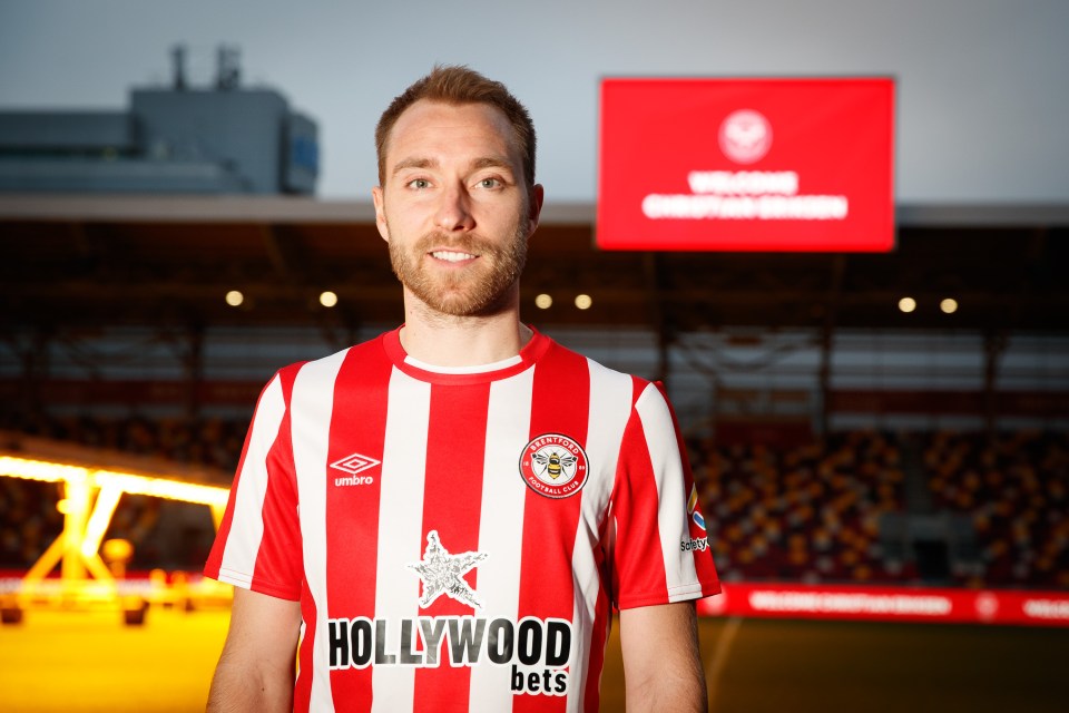 The 29-year-old Dane has signed for Brentford after getting a pacemaker installed