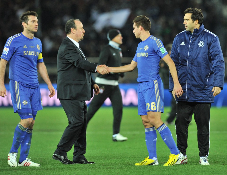 Azpilicueta was part of the Chelsea squad who lost the 2012 Club World Cup final against Corinthians