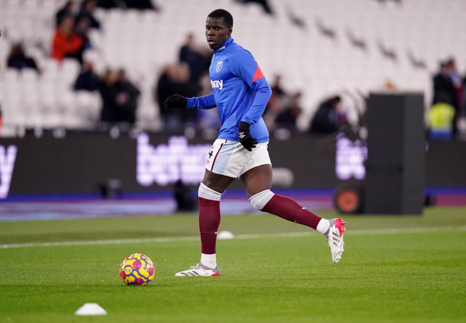 Zouma’s name was booed during the warm-up