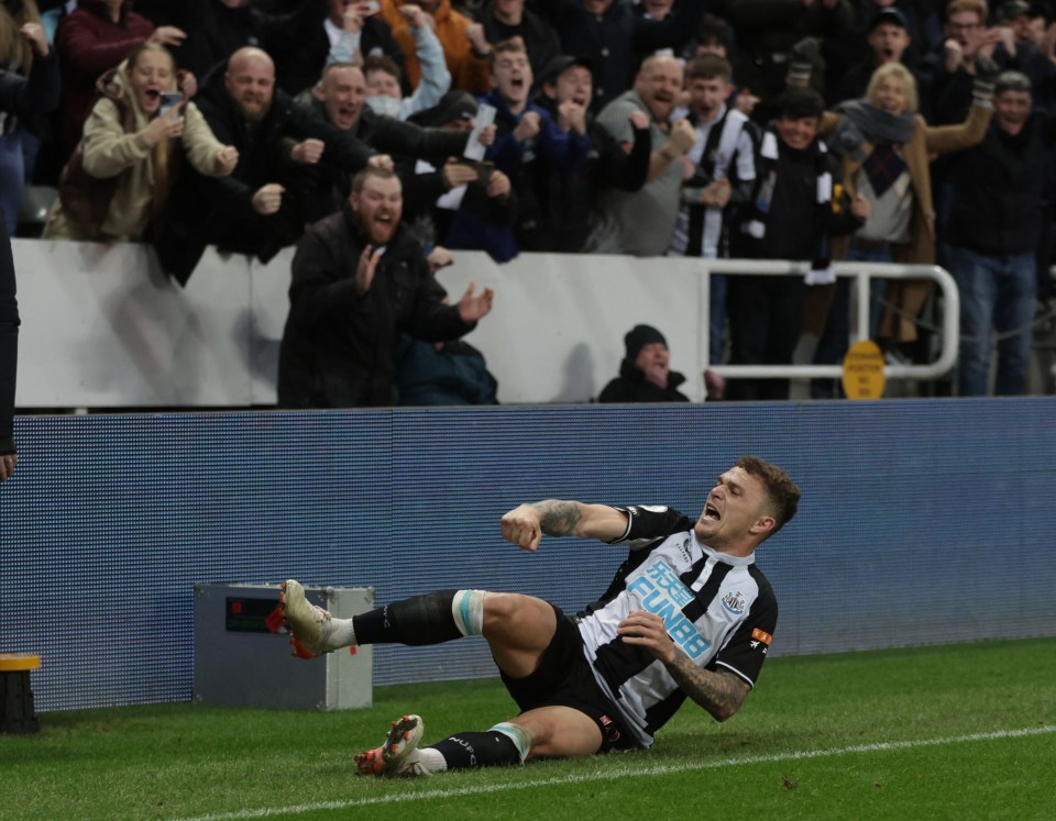 Kieran Trippier hails his 80th minute wonder goal to seal Toon's victory