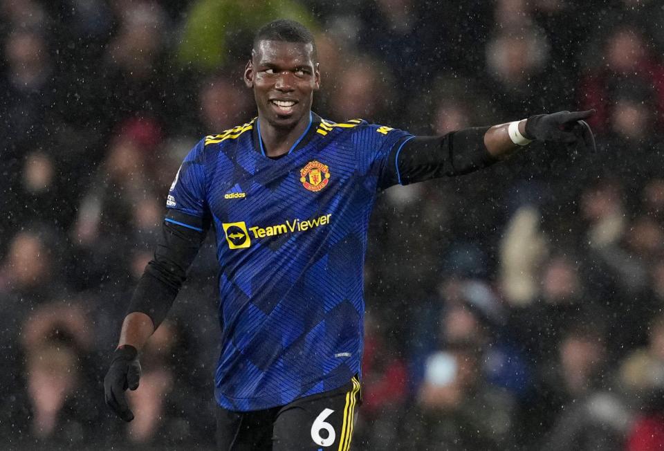 Paul Pogba scored on his return to the United line-up