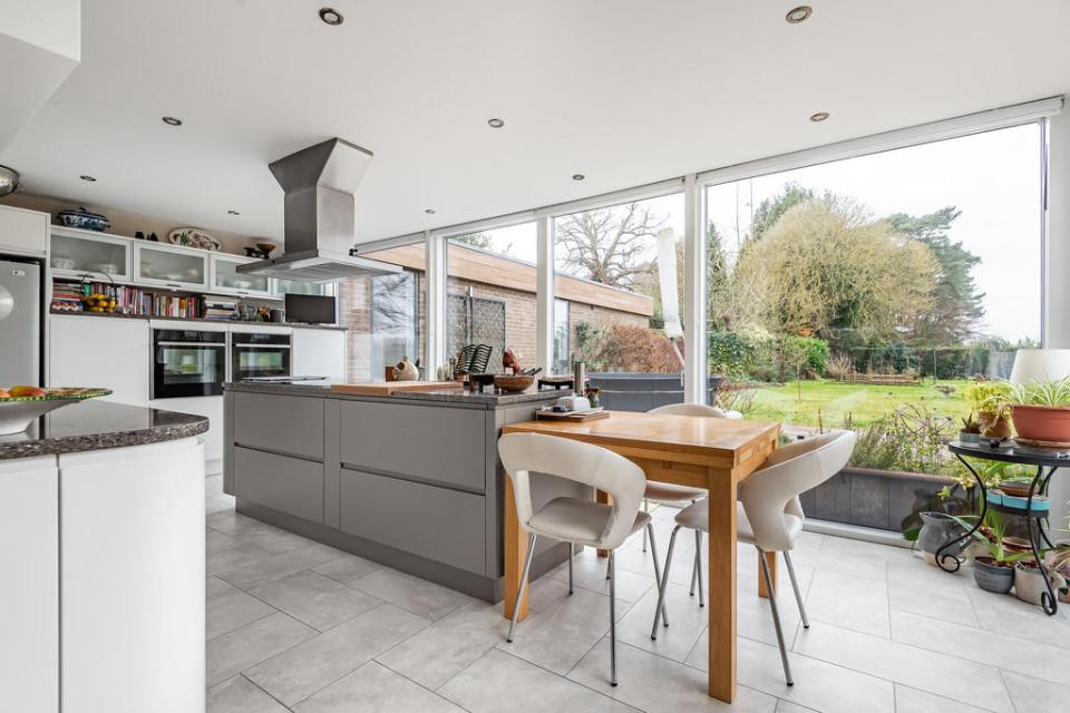 The agents' details say the bungalow is flooded with natural light