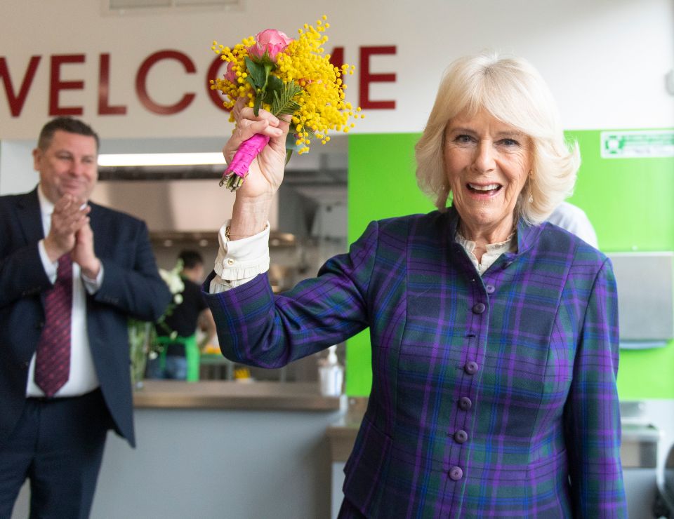 The duchess visited a charity in West London on the day Charles received a positive test. She had a negative result