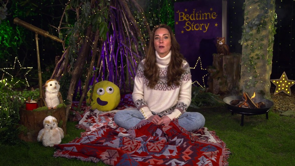 The Duchess of Cambridge read a shortened version of The Owl Who Was Afraid of the Dark