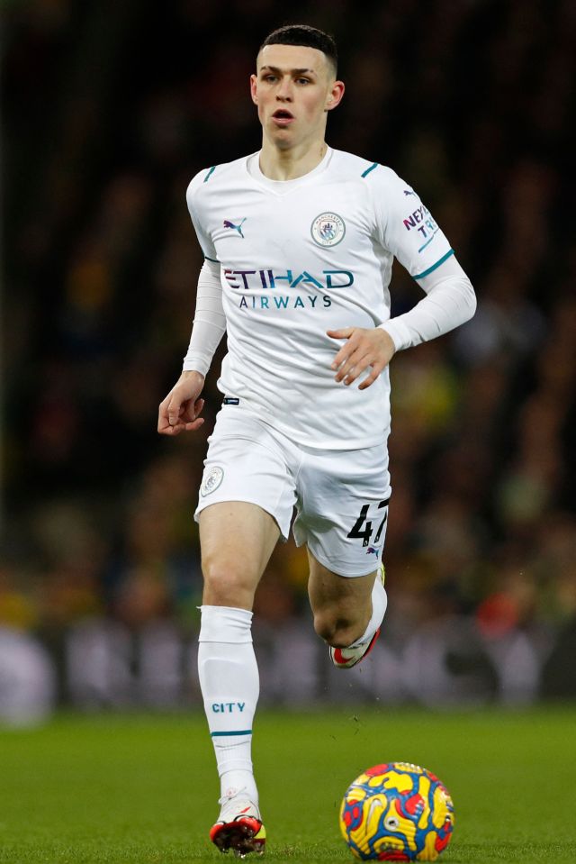 Midfielder Foden has been contacted for comment