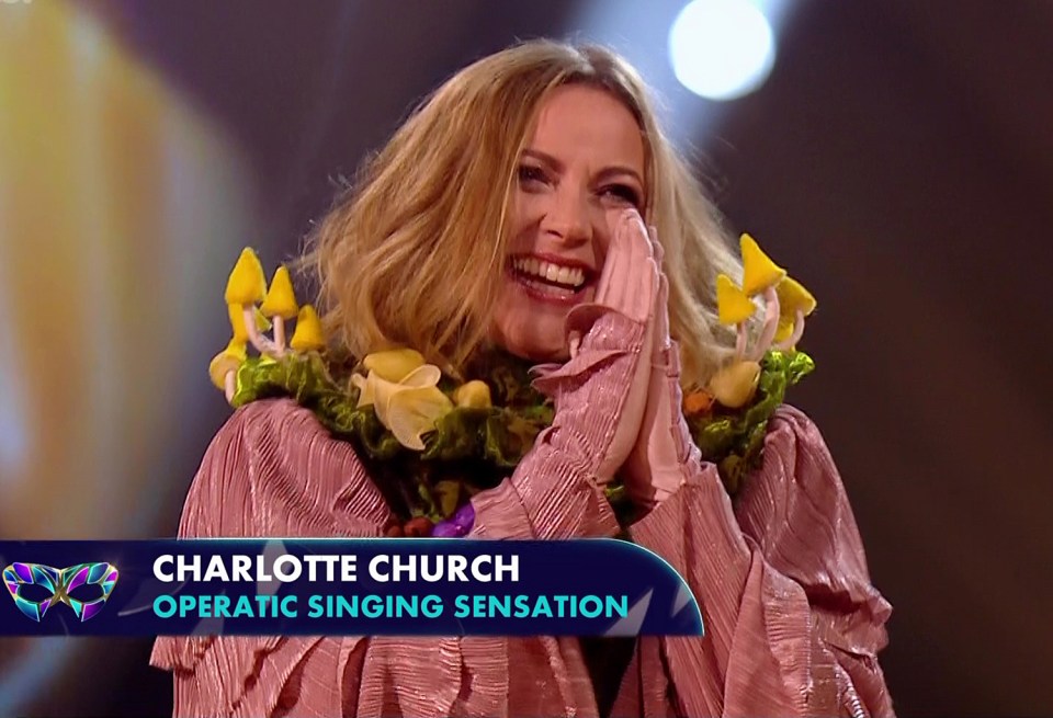 Charlotte Church came in second place