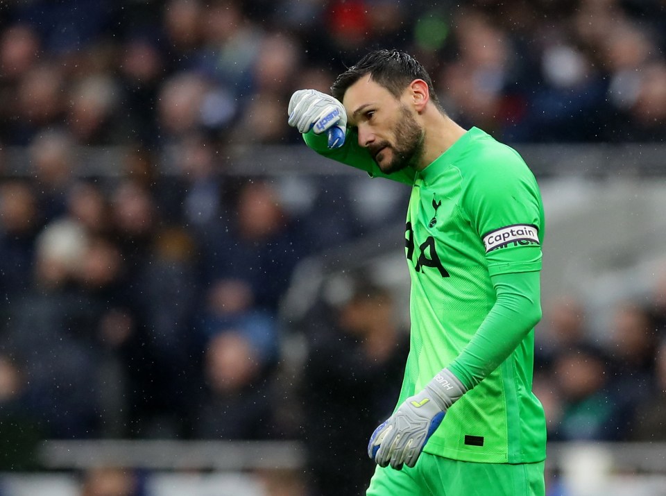 Hugo Lloris suffered an early nightmare to leave Tottenham up against it