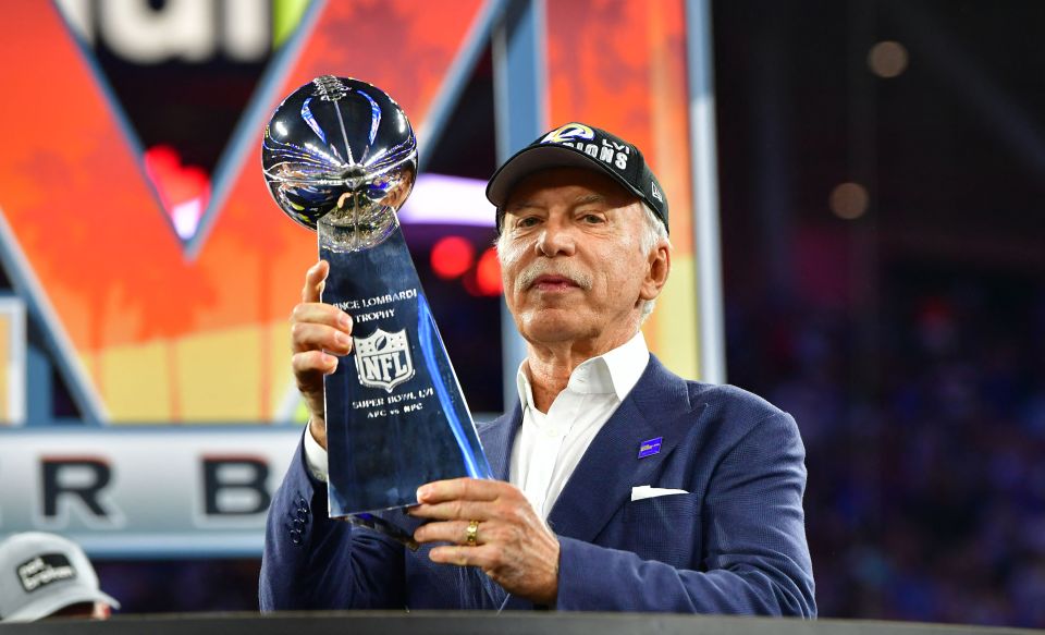 Arsenal owner Stan Kroenke hailed LA Rams fans after winning the Super Bowl