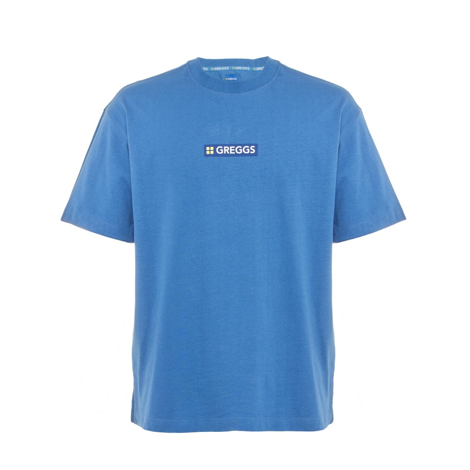 There's a classic blue crewneck t-shirt available for £8