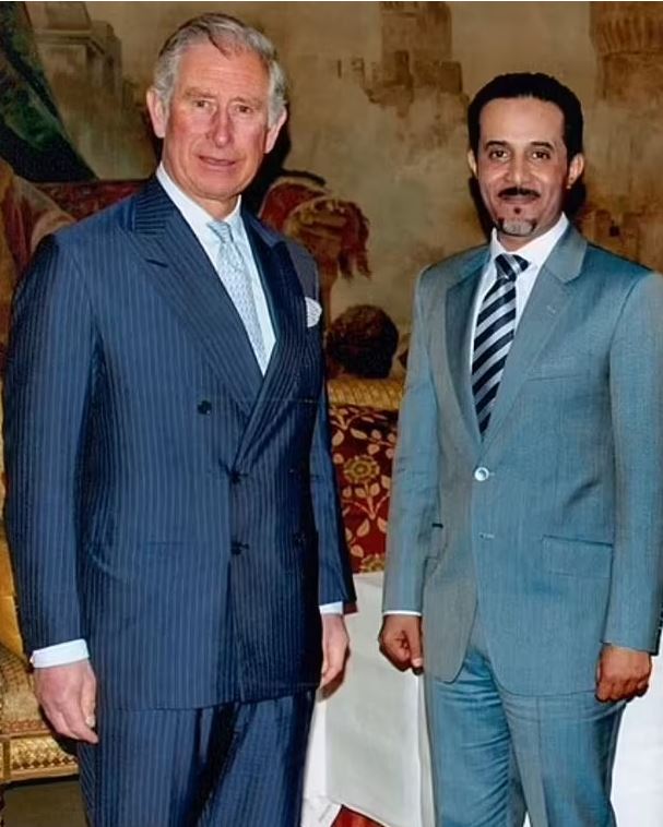 Prince Charles and Mahfouz Marei Mubarak bin Mahfouz