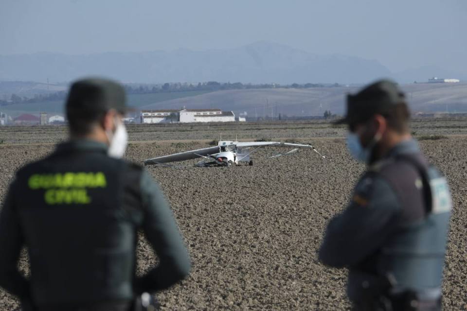 The victim is presumed to have been taking part in a training flight on Wednesday afternooon