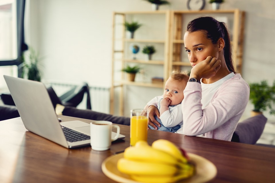 Mum-of-one Nina says she was pressured to agree with her husband's name choice (stock image)