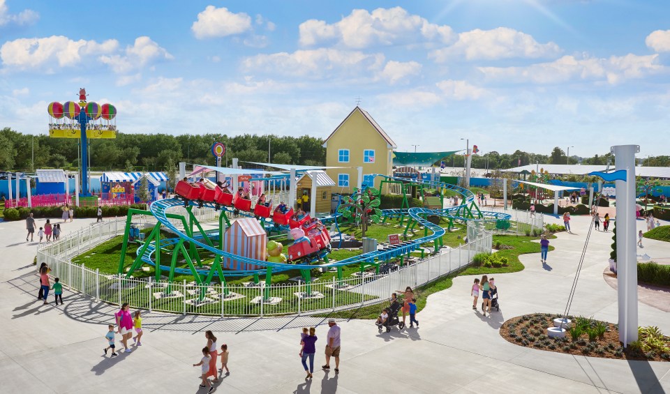 The new Peppa Pig Theme Park is opening next week