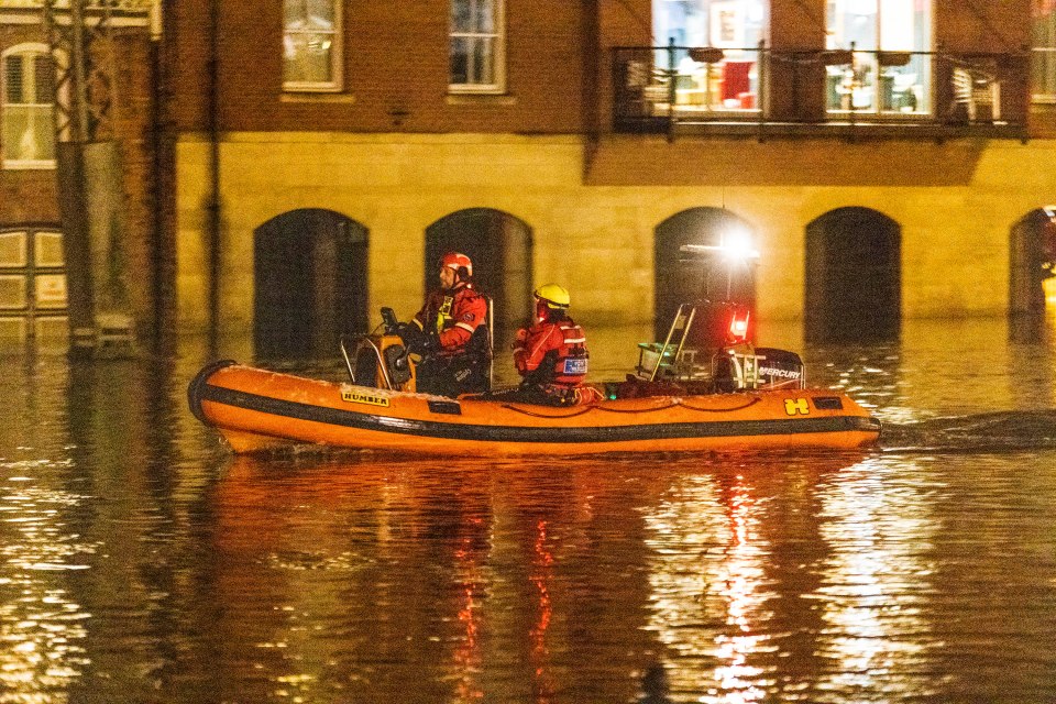 York has been particularly badly-affected by flooding after the Ouse broke its banks