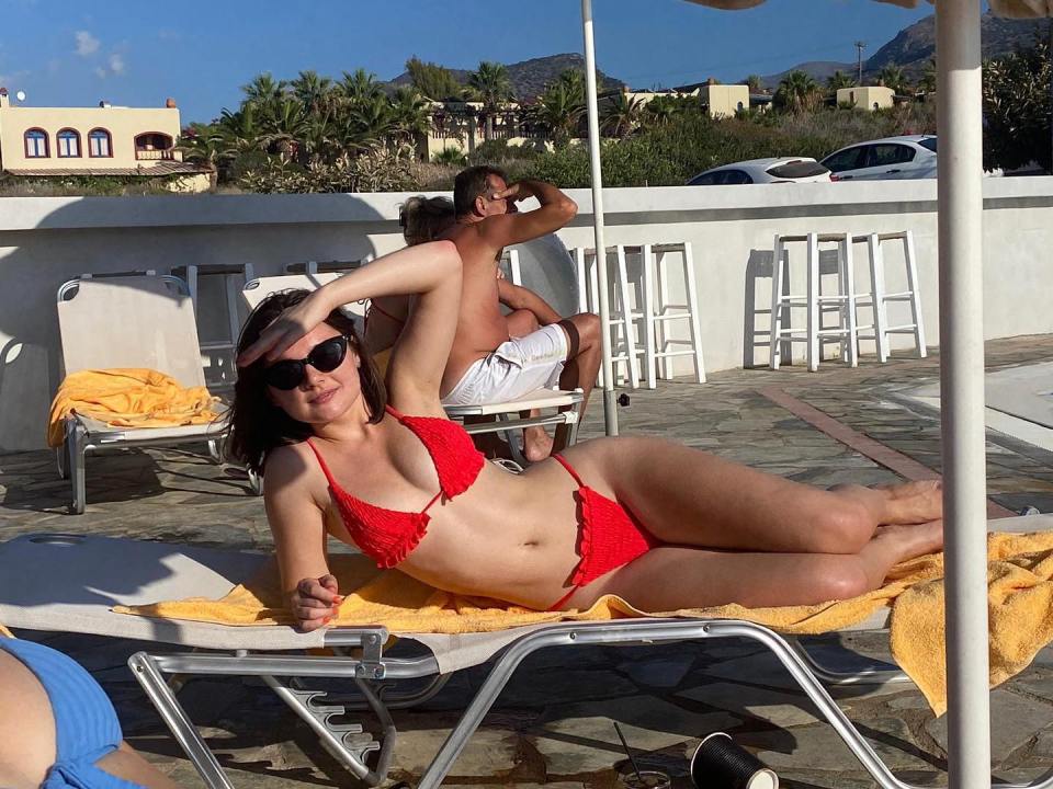 The star often shares pictures from her exotic holidays